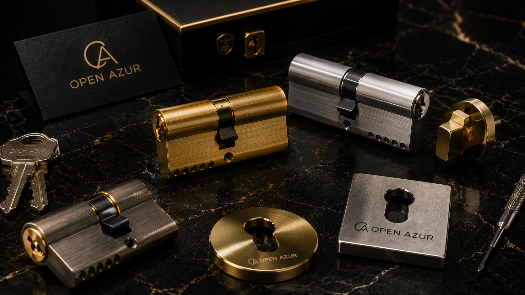 Collection de cylindres de serrure